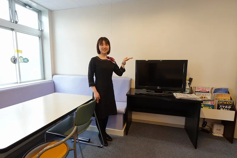 談話室｜オフィス・アテンダント紹介｜アルヴェアーレVIP さいたま市レンタルオフィス・シェアオフィス（与野・大宮・さいたま新都心・浦和）